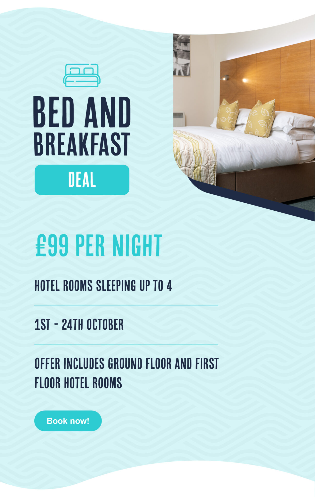 bed and breakfast offer