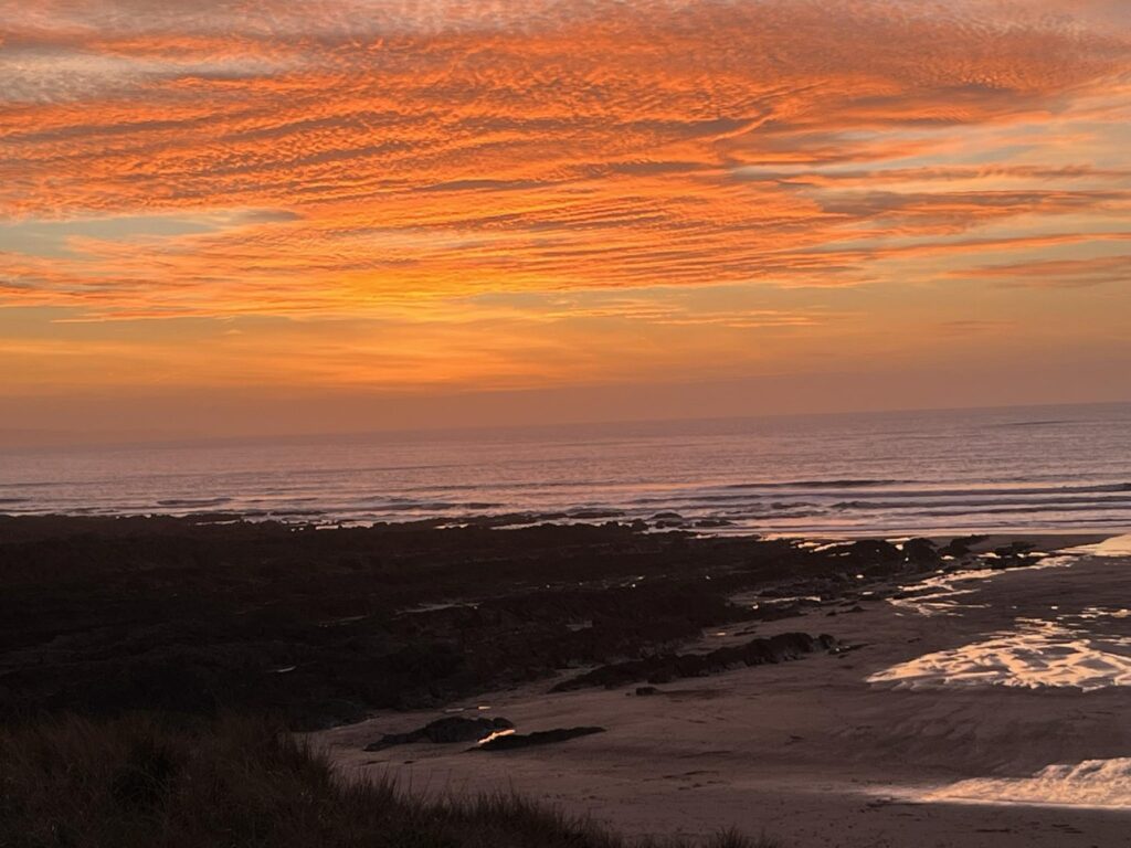 Sunset at Croyde